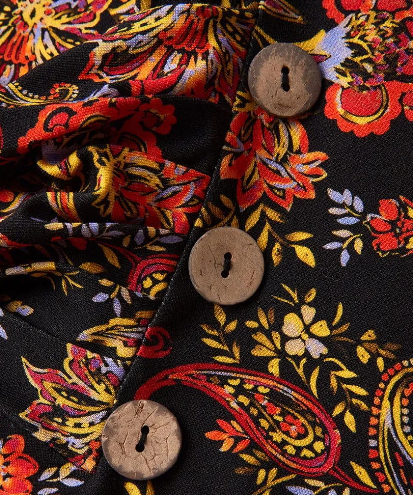 Joe Browns All New Button Printed Jersey Tunic-Women Tops, Tunics & Blouses