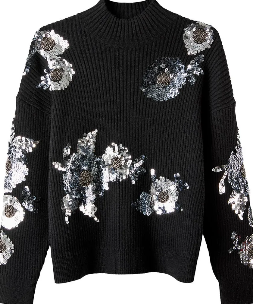 Joe Browns All That Shimmers Sequin Jumper-Women Women's Clothing|Gifts
