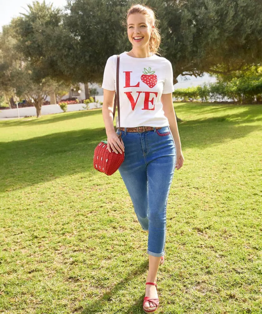 Joe Browns All The Love Tee-Women Tops, Tunics & Blouses