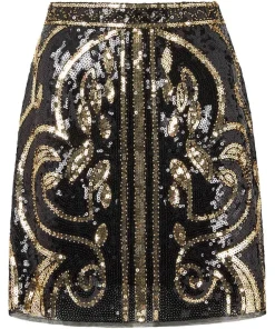 Joe Browns All The Sparkles Mini Skirt-Women Skirts