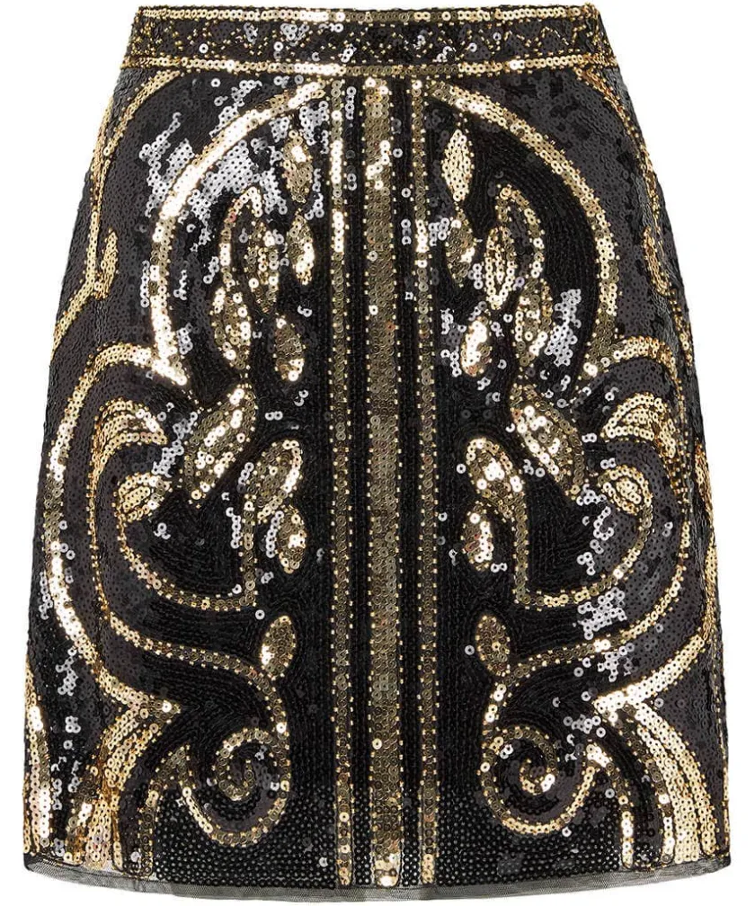Joe Browns All The Sparkles Mini Skirt-Women Skirts