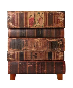 Joe Browns Antique Stacked Books Side Cabinet- Furniture & Storage