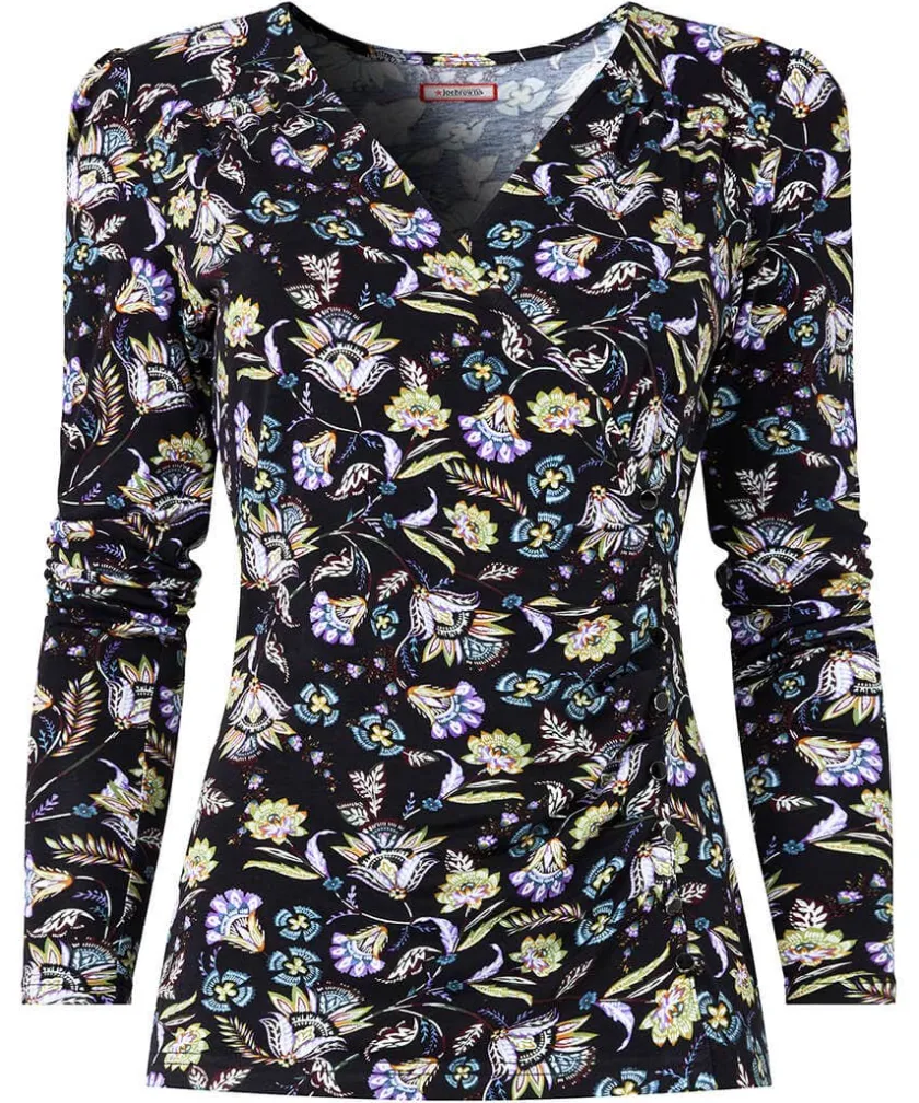 Joe Browns Aria Jersey Wrap Top-Women Tops, Tunics & Blouses