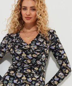 Joe Browns Aria Jersey Wrap Top-Women Tops, Tunics & Blouses