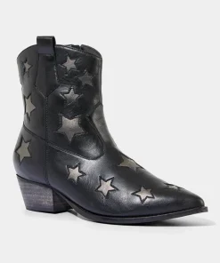 Joe Browns Astraea Leather Western Boots-Women Ankle Boots|Heels