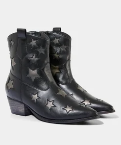 Joe Browns Astraea Leather Western Boots-Women Ankle Boots|Heels