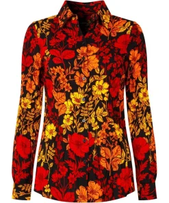 Joe Browns Autumn Days Crinkle Blouse-Women Tops, Tunics & Blouses