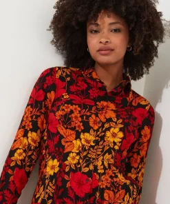 Joe Browns Autumn Days Crinkle Blouse-Women Tops, Tunics & Blouses