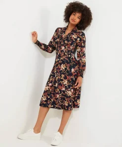 Joe Browns Autumn Days Jersey Dress-Women Dresses
