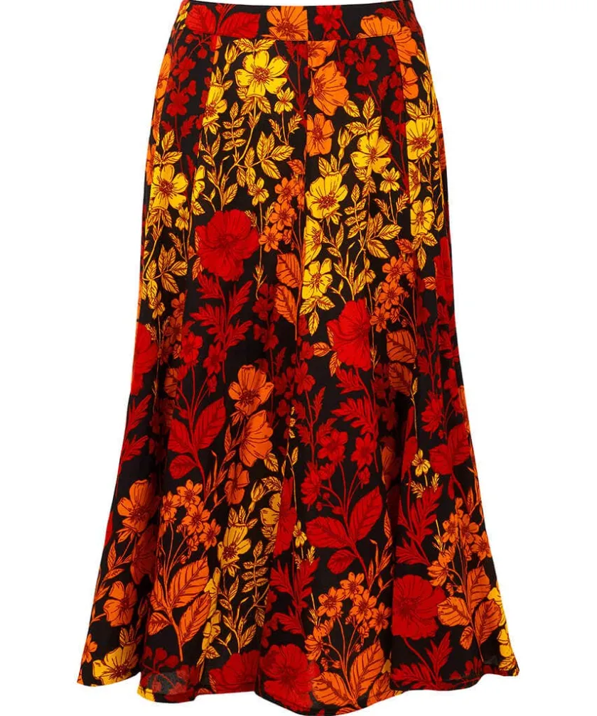 Joe Browns Autumn Florals Skirt-Women Skirts