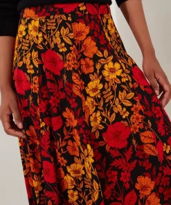 Joe Browns Autumn Florals Skirt-Women Skirts