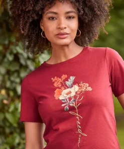 Joe Browns Autumn Florals T-Shirt-Women Tops, Tunics & Blouses