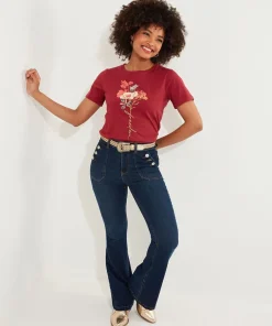 Joe Browns Autumn Florals T-Shirt-Women Tops, Tunics & Blouses