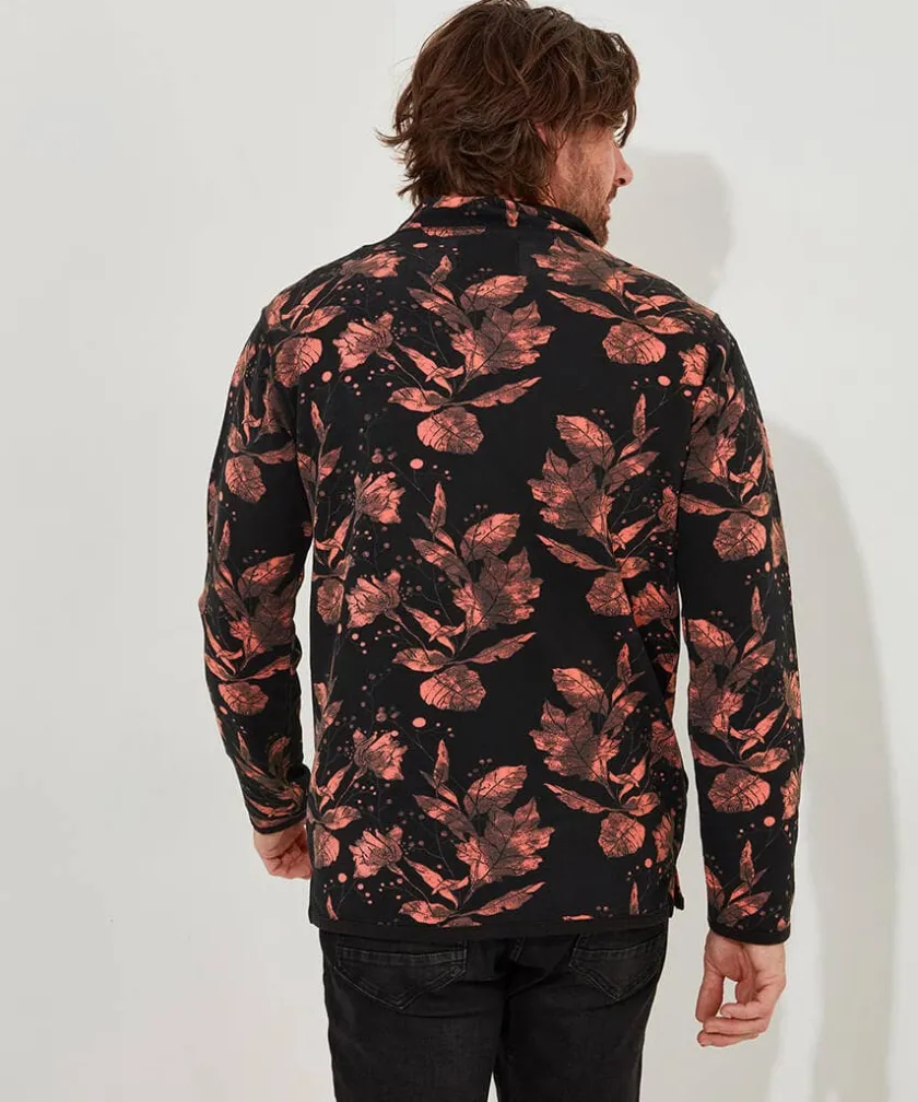 Joe Browns Autumn Print Funnel- Hoodies & Sweatshirts|T-Shirts & Tops