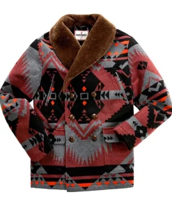Joe Browns Aztec Fur Collar Coat- Coats & Jackets
