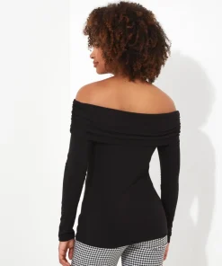 Joe Browns Bardot Jersey Top-Women Tops, Tunics & Blouses