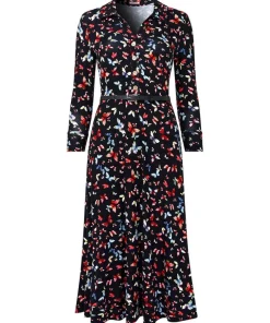Joe Browns Beautiful Butterfly Jersey Dress-Women Dresses