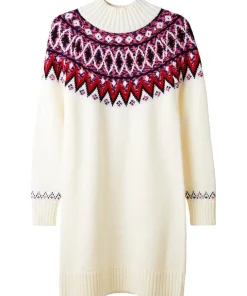 Joe Browns Beautifully Bright Knitted Jumper Dress-Women Women's Clothing|Gifts