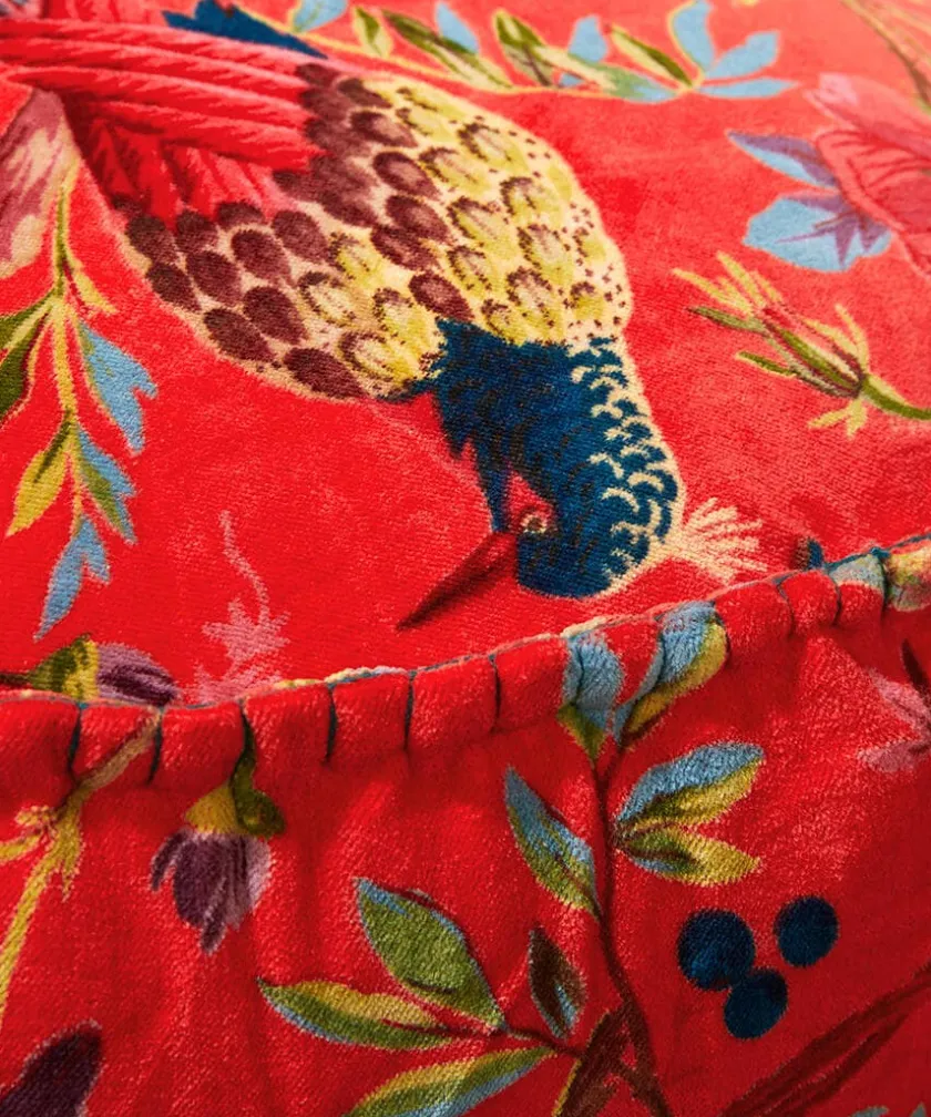 Joe Browns Birds Of Paradise Round Cushion- Animal Décor|Cushions & Throws