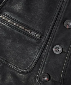 Joe Browns Leather Waistcoat- Waistcoats|Leather Jackets