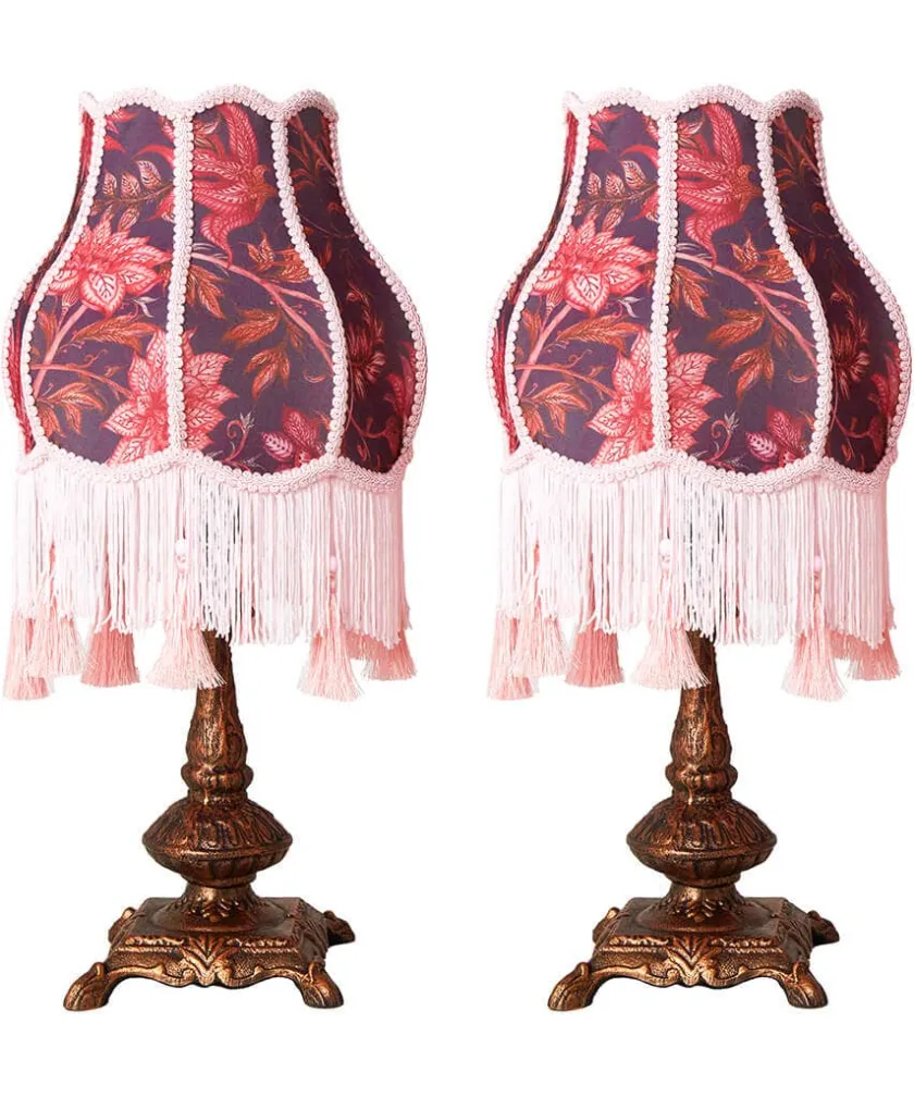 Joe Browns Bohemian Bloom Set Of 2 Table Lamps- Lighting & Lamps|Floral Décor