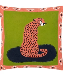 Joe Browns Bright And Bold Cheetah Cushion- Animal Décor|Cushions & Throws