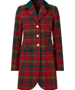 Joe Browns Camilla Checked Longline Coat-Women Blazers|Coats & Jackets