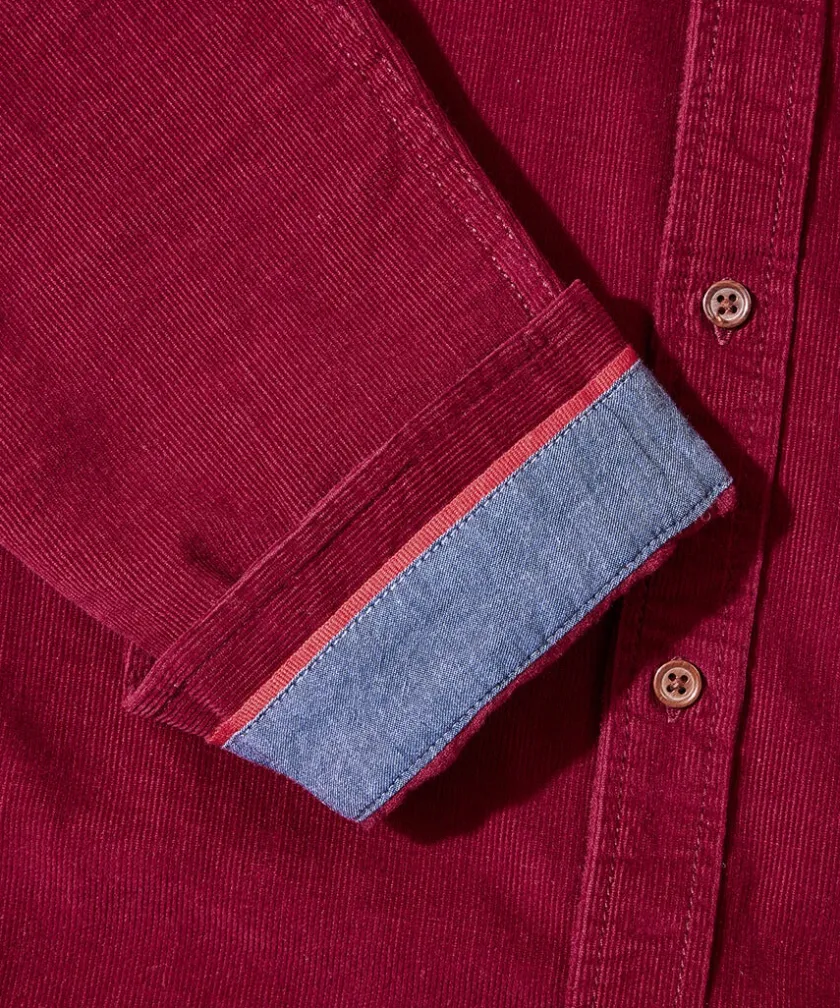 Joe Browns Carefree Cord Shirt- Layering Essentials|Shirts