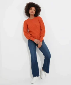 Joe Browns Cassie Chevron Knit Jumper-Women Knitwear & Cardigans