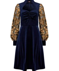 Joe Browns Celeste Stretch Velvet Dress-Women Women's Clothing|Dresses