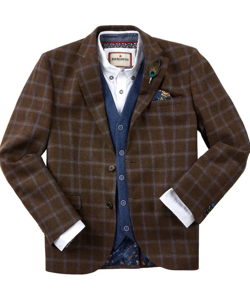 Joe Browns Charming Check Blazer- Blazers|Tailoring
