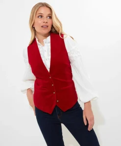 Joe Browns Charming Velvet Waistcoat-Women Women's Clothing|Waistcoats