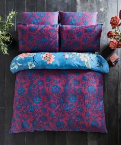 Joe Browns Cherished Chinoiserie Reversible Duvet Set- Floral Décor|Animal Décor