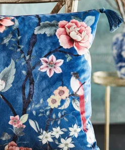 Joe Browns Cherished Chinoiserie Reversible Cushion- Floral Décor|Cushions & Throws