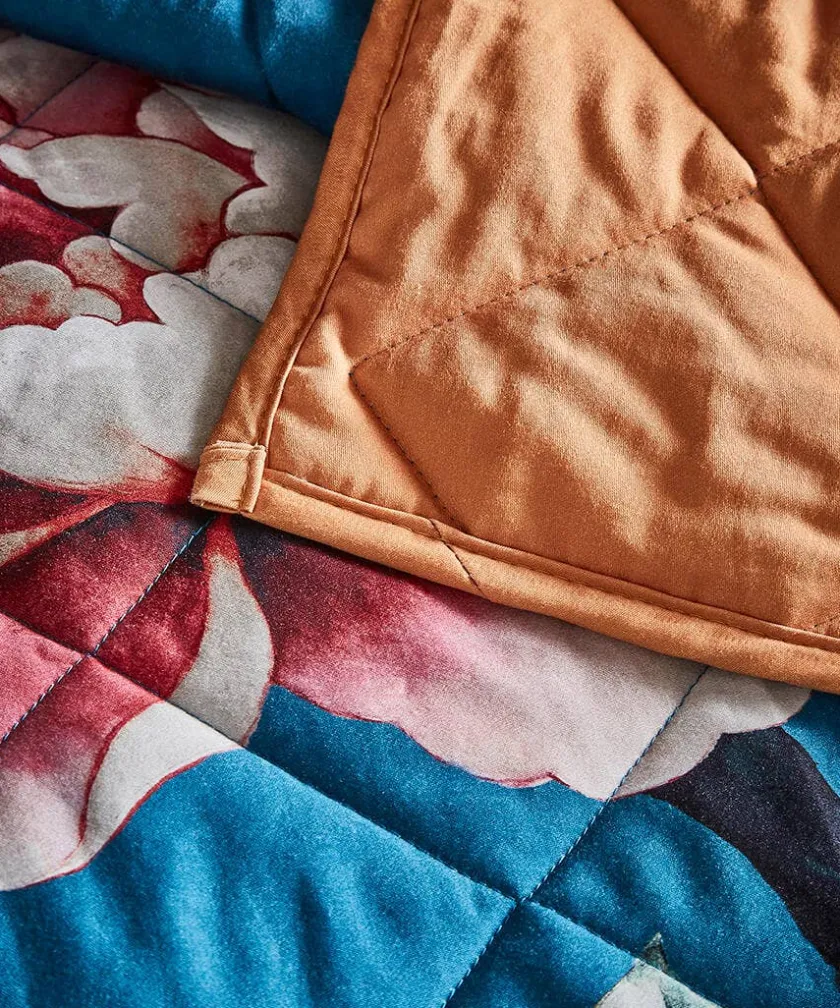 Joe Browns Cherished Chinoiserie Reversible Bedspread- Animal Décor|Cushions & Throws