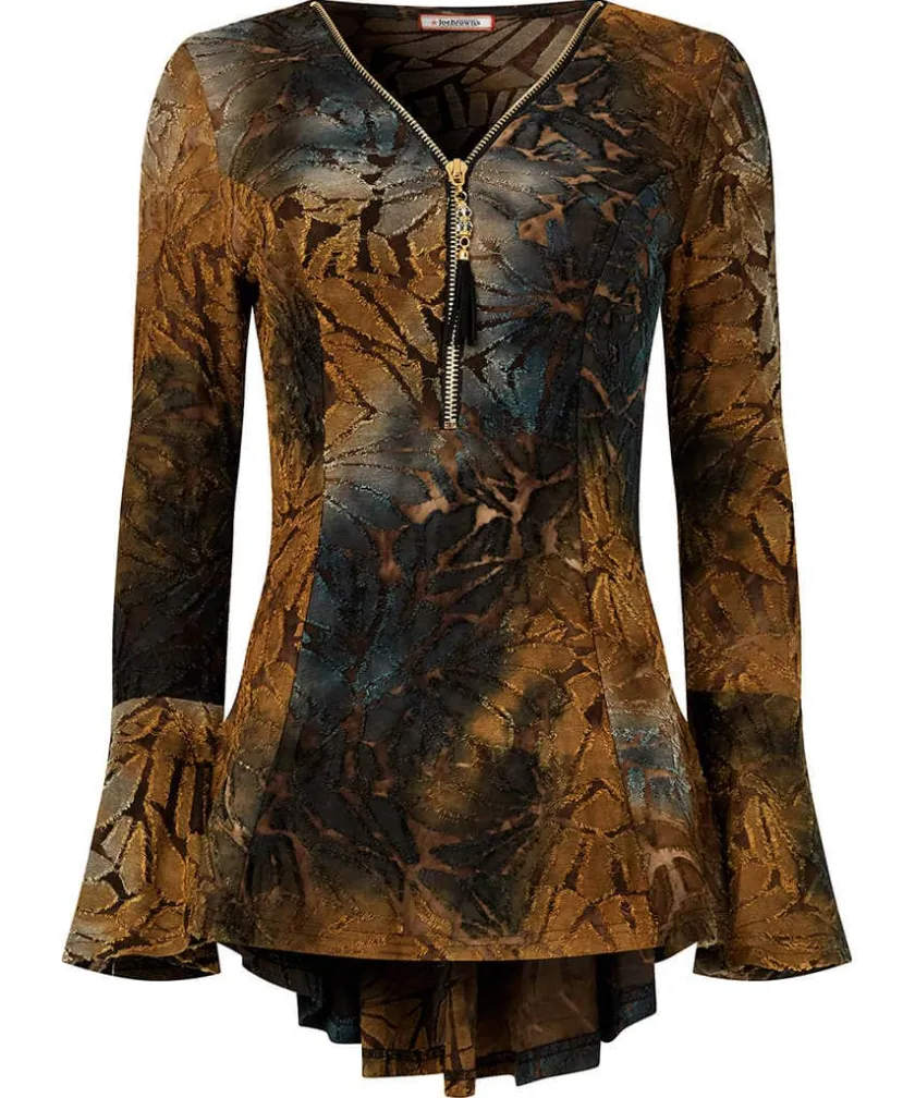 Joe Browns Connie Zip Top-Women Tops, Tunics & Blouses