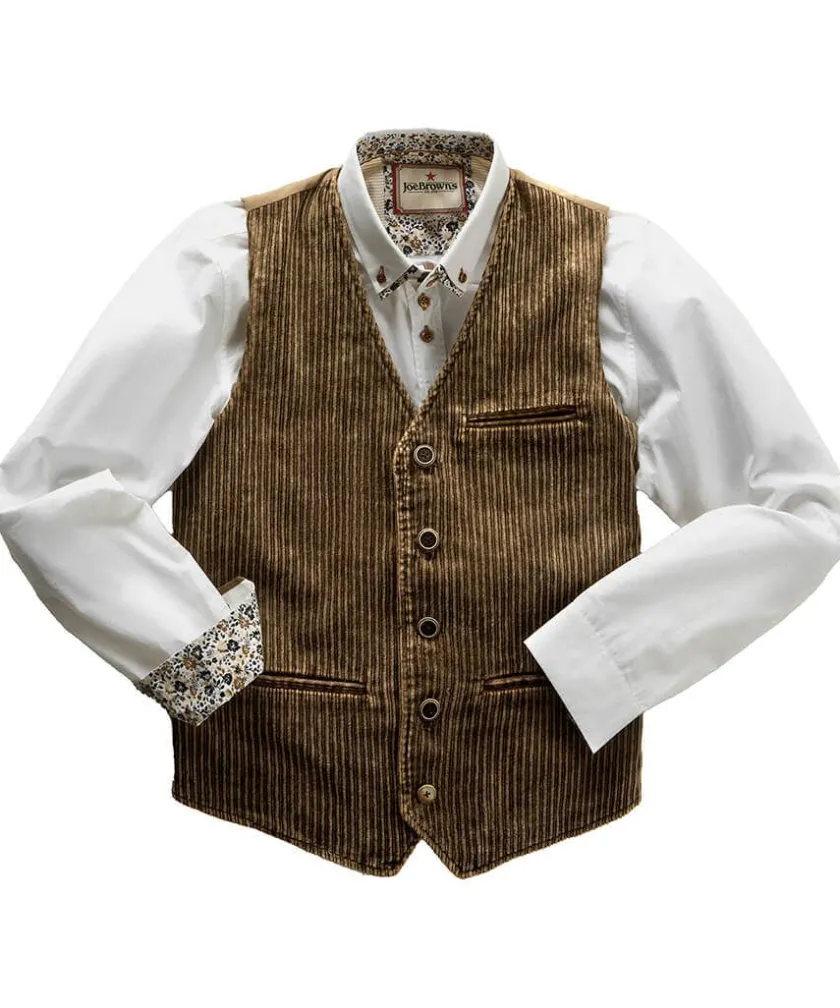 Joe Browns Cord Waistcoat- Waistcoats|Tailoring