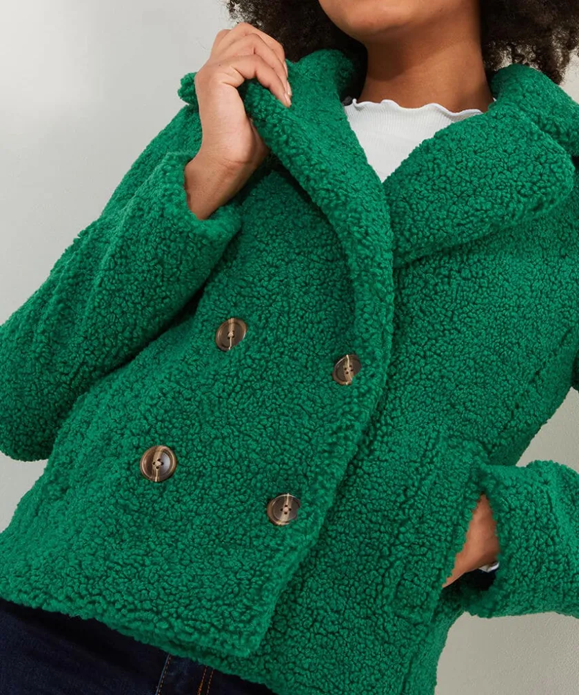 Joe Browns Cosy And Cute Teddy Jacket-Women Coats & Jackets