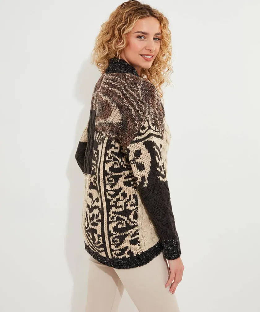 Joe Browns Cosy Days Cutabout Cardigan-Women Knitwear & Cardigans