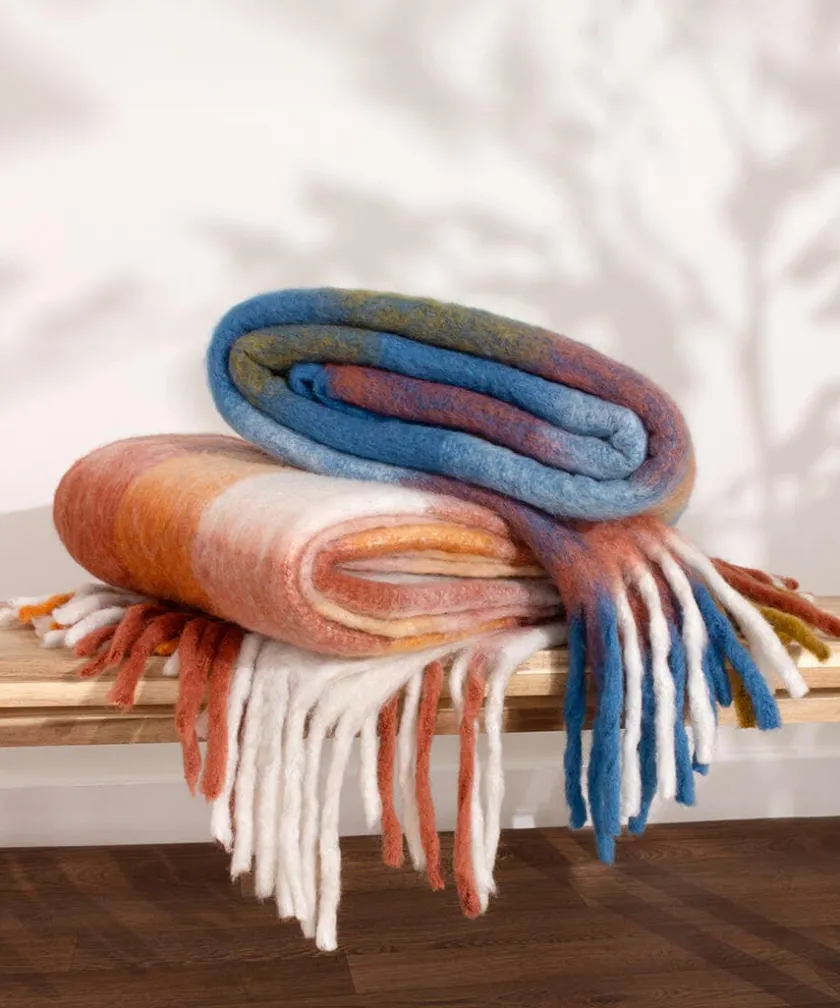 Joe Browns Cute And Cosy Check Throw- Cushions & Throws