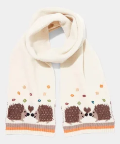 Joe Browns Cute Little Hedgehogs Scarf-Women Stocking Fillers|Gifts