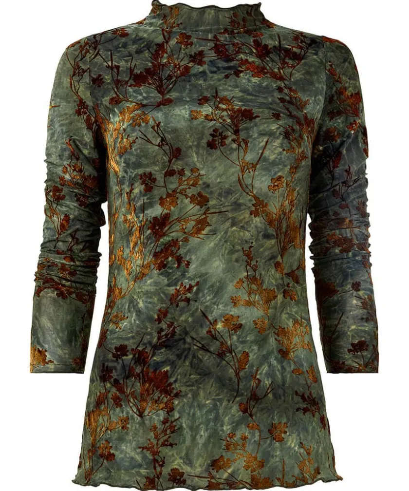 Joe Browns Danielle Flocked Top-Women Tops, Tunics & Blouses