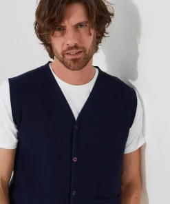 Joe Browns Dapper Knitted Waistcoat- Knitwear|Gifts
