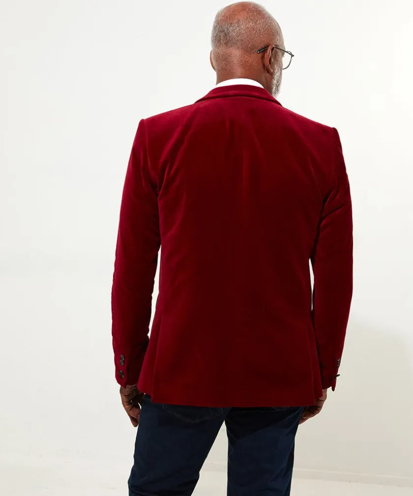 Joe Browns Dapper Velvet Blazer- Men's Clothing|Blazers