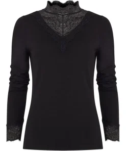 Joe Browns Darcie Lace High Neck Top-Women Tops, Tunics & Blouses