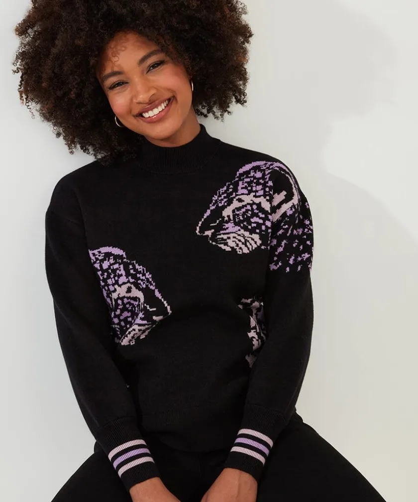 Joe Browns Darcie Leopard Jumper-Women Knitwear & Cardigans