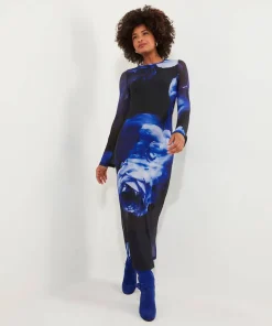 Joe Browns Dare To Be Different Mesh Dress-Women Dresses