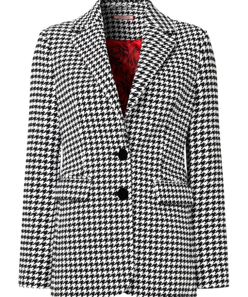 Joe Browns Daring Dogstooth Jacket-Women Blazers|Coats & Jackets