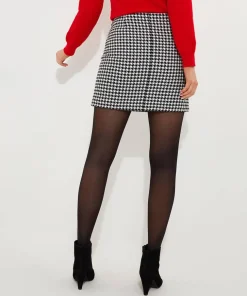 Joe Browns Daring Dogstooth Skirt-Women Skirts