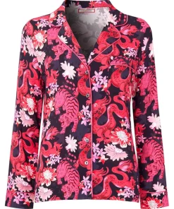 Joe Browns Daring Dragon Pyjama Top-Women Women's Clothing|Gifts